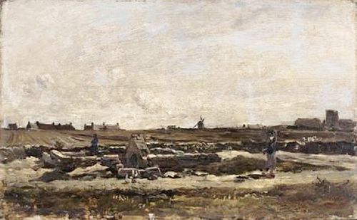 Kérity la fontaine, 1867, Charles-François Daubigny
