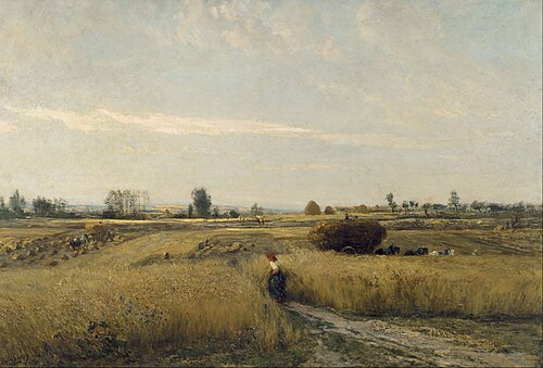 Moisson, 1851, Charles-François Daubigny