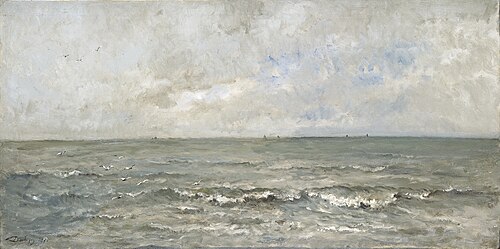 Marine, 1876, Charles-François Daubigny