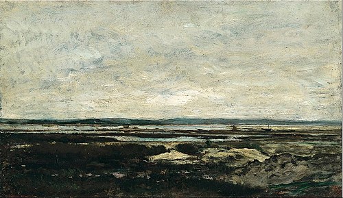 Les Sables-d'Olonne, 1850, Charles-François Daubigny