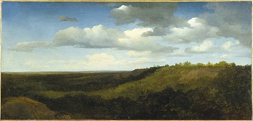 Landscape in the Roman Campagna, 1836, Charles-François Daubigny