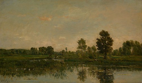 The Marsh, 1871, Charles-François Daubigny