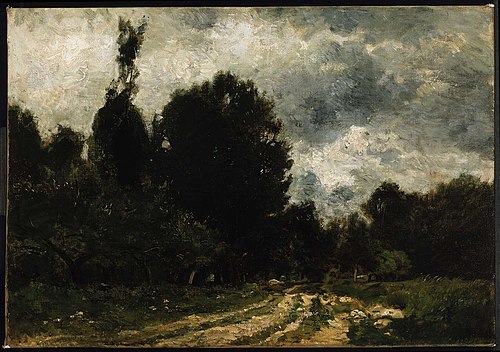 Road through the Forest, 1867, Charles-François Daubigny