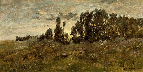Paysage., 1865, Charles-François Daubigny