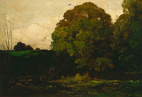 Un étang dans le Morvan, 1869, Charles-François Daubigny