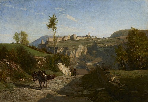 Paysage près de Crémieu, 1849, Charles-François Daubigny