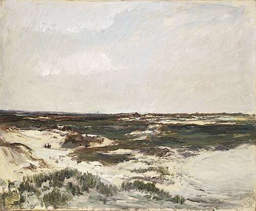 Les Dunes à Camiers, 1871, Charles-François Daubigny