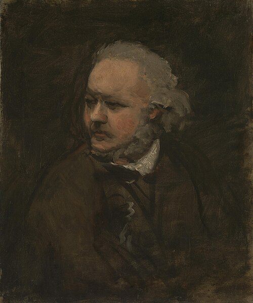 Honoré Daumier, 1873, Charles-François Daubigny