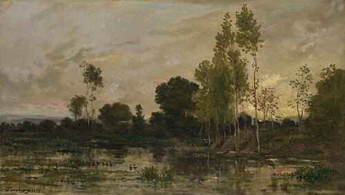 Alders, 1872, Charles-François Daubigny