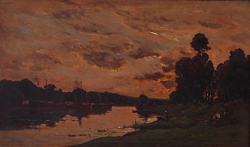 La tarde, 1850, Charles-François Daubigny