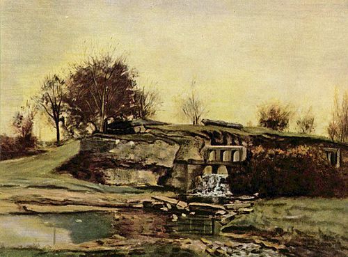 La Vanne d'Optevoz, 1854, Charles-François Daubigny