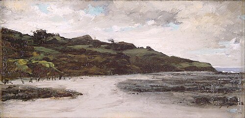 Landschap in Bretagne, , Charles-François Daubigny