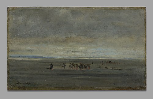 Clam Digger, 1855, Charles-François Daubigny