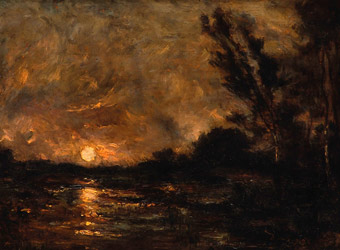 Crepúsculo, 1878, Charles-François Daubigny