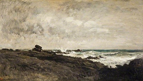 A Seascape, 1867, Charles-François Daubigny