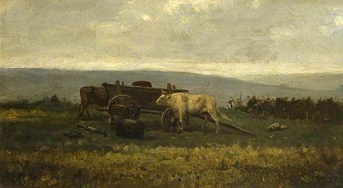 Landscape with Cattle, 1864, Charles-François Daubigny
