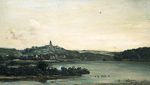 Herblay, 1870, Charles-François Daubigny