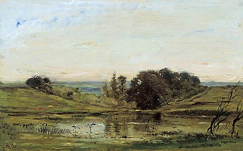 Solitude, , Charles-François Daubigny