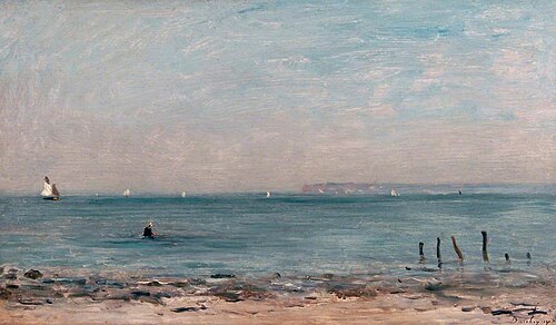 Cap Gris Nez, 1870, Charles-François Daubigny