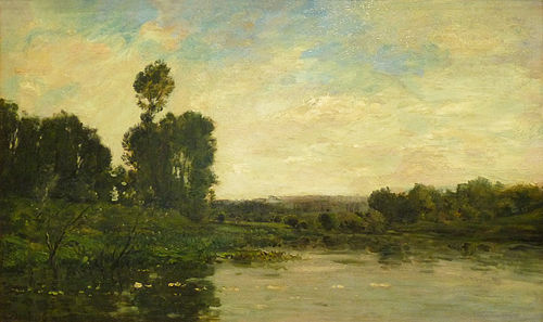 Bords de l'Oise, 1875, Charles-François Daubigny