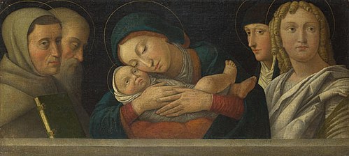 The Virgin and Child with Four Saints, 1500, Francesco Bonsignori