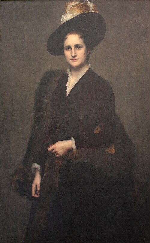 Hélène Perier-Vitet (1854-1912), 1890, Paul Dubois