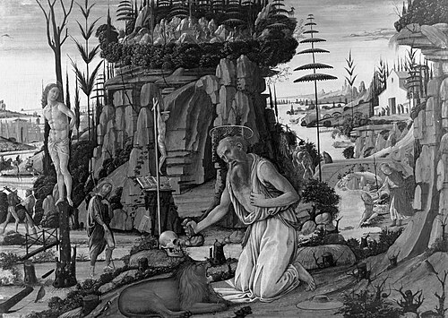 St. Jerome, 1485, Jacopo del Sellaio