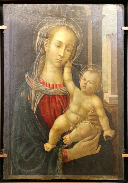 La Vierge et l'Enfant, 1450, Jacopo del Sellaio