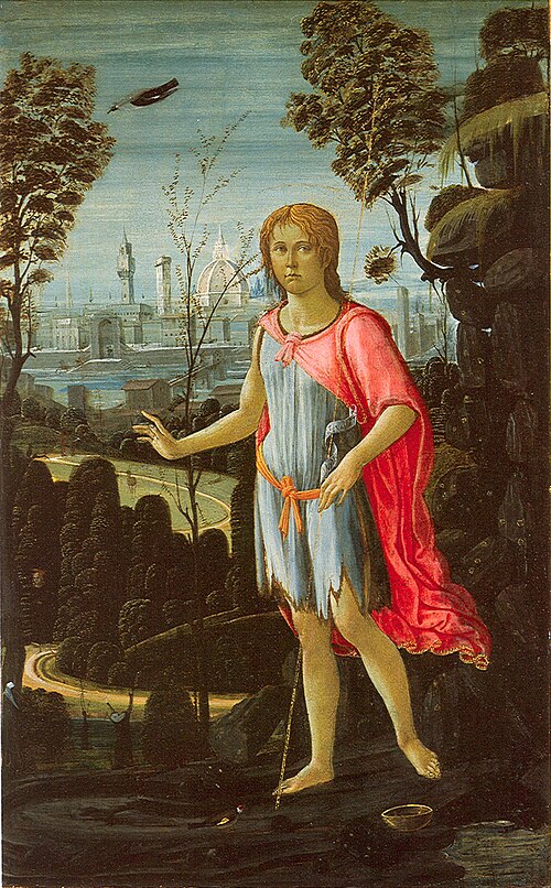 Saint John the Baptist, 1480, Jacopo del Sellaio