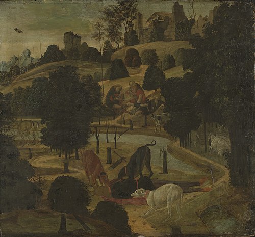 The Death of Actaeon, 1485, Jacopo del Sellaio