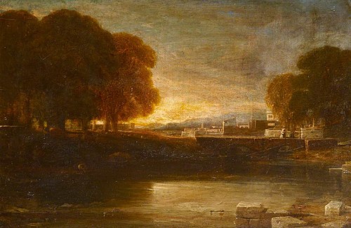 Italian Landscape, 1820, Thomas Christopher Hofland