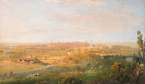 View of Shelton from Hartshill, , Henry Lark Pratt