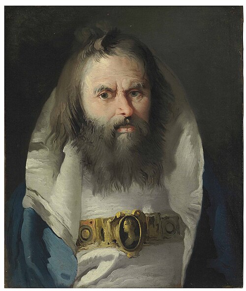 Portrait of a Man, 1770, Lorenzo Tiepolo