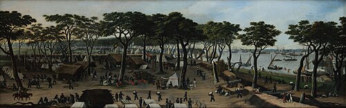 Vista interior de Curuzú mirado de aguas arriba, 1891, Luis Candido Lopez
