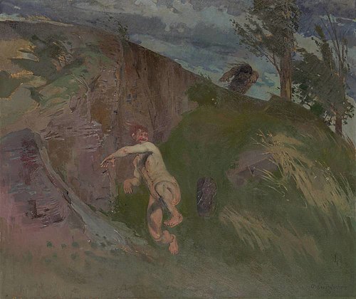 Sturm, 1895, Oskar Zwintscher
