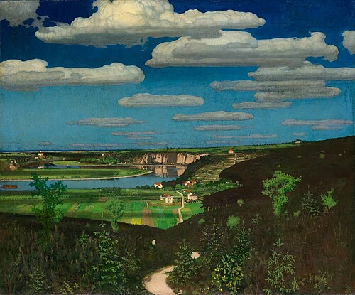 O wandern, o wandern!, 1903, Oskar Zwintscher