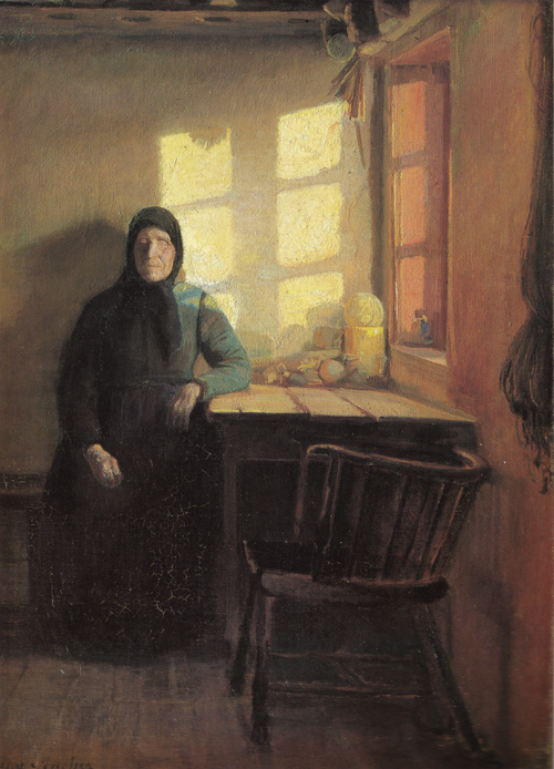 Sunshine in the room of the blind, 1885, Anna Ancher