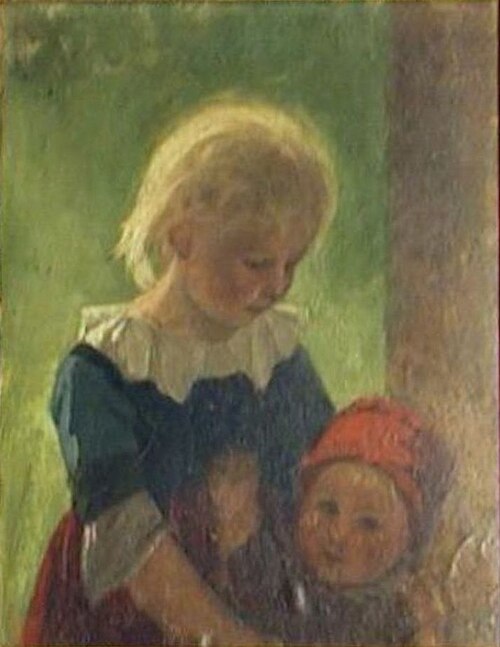Two children., 1905, Anna Ancher