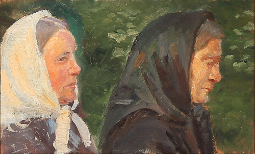 Two Women from Skagen., 1906, Anna Ancher