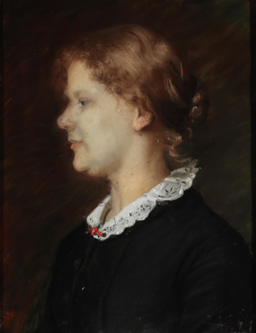 Portrait of Helene Christensen, , Anna Ancher