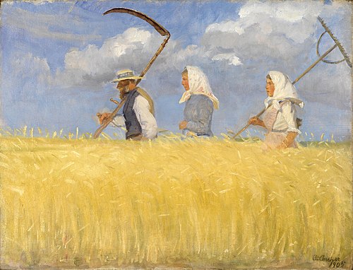Harvesters, 1905, Anna Ancher