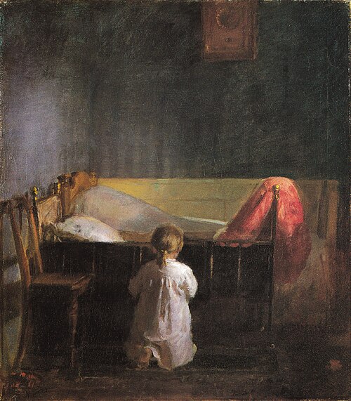 Evening Prayer, 1888, Anna Ancher