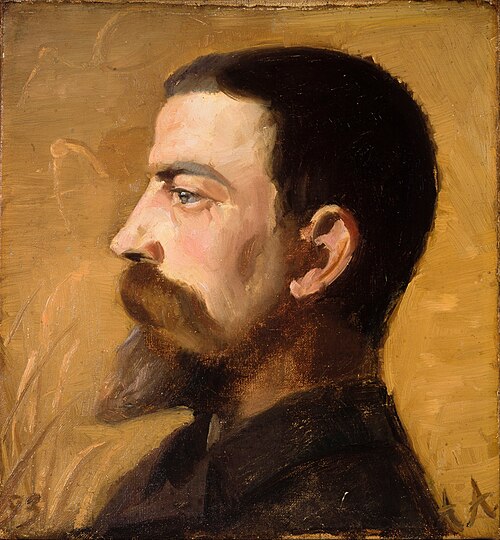 Valdemar Schønheyder Møller, 1893, Anna Ancher