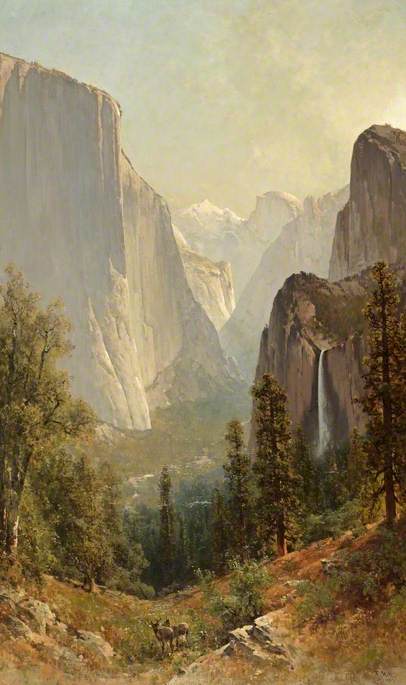 Yosemite Valley, California, USA, 1883, Thomas Hill