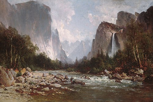 View of Yosemite Valley, 1885, Thomas Hill