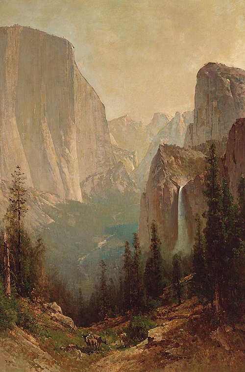 Early Morning, Yosemite Valley, 1884, Thomas Hill