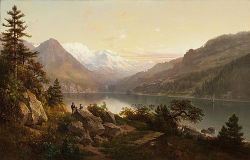 Emerald Bay, Lake Tahoe, 1864, Thomas Hill