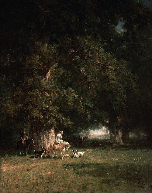 Waverly Oaks, 1898, Thomas Hill