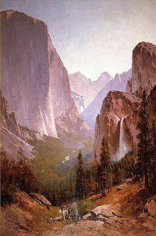 Yosemite, 1850, Thomas Hill