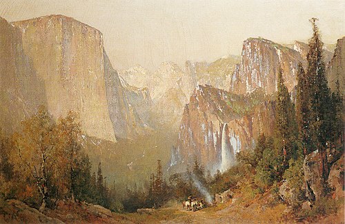 Yosemite Valley, 1900, Thomas Hill
